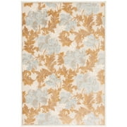 SAFAVIEH Paradise Azura Floral Area Rug, Cream, 4' x 5'7"