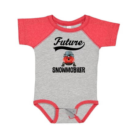 

Inktastic Snowmobiling Future Snowmobiler Gift Baby Boy or Baby Girl Bodysuit