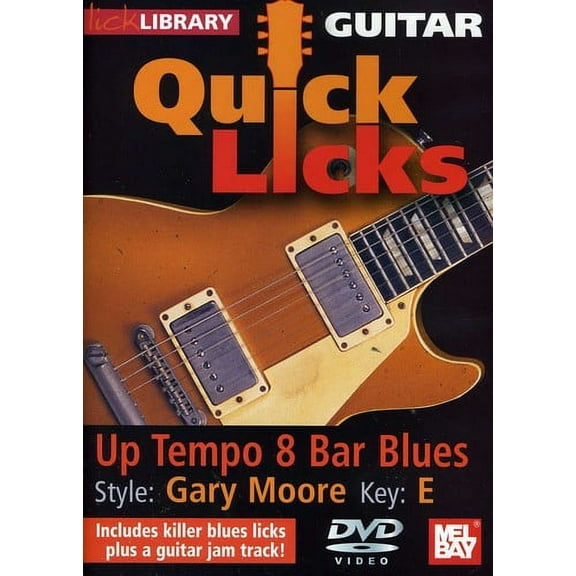 Quick Licks for Guitar: Up Tempo 8 Bar Blues Style (DVD), Hal Leonard (Generic, Special Interests