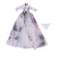 thumbnail image 1 of Ropa Interior Tradicional Sunnimix Vestido Largo 1/4 BJD para Muñecas de Niña Accesorios, 1 of 8
