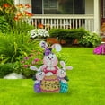 thumbnail image 5 of Cartel para exteriores Adornos de Pascua Recortes de Pascua para jardín Huevos de plástico para exteriores Cartel para exteriores Artículos para fiestas de Pascua, 5 of 5