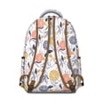 thumbnail image 3 of "Sunflower Print Reversible Backpack - Dual-Side Flowers Design School Backpack, 2-in-1 Floral Bookbag with Contrast Patterns", 3 of 6