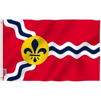 Anley Fly Breeze 3x5 Foot City of St Saint Louis Flag - Saint Louis Missouri Flags Polyester