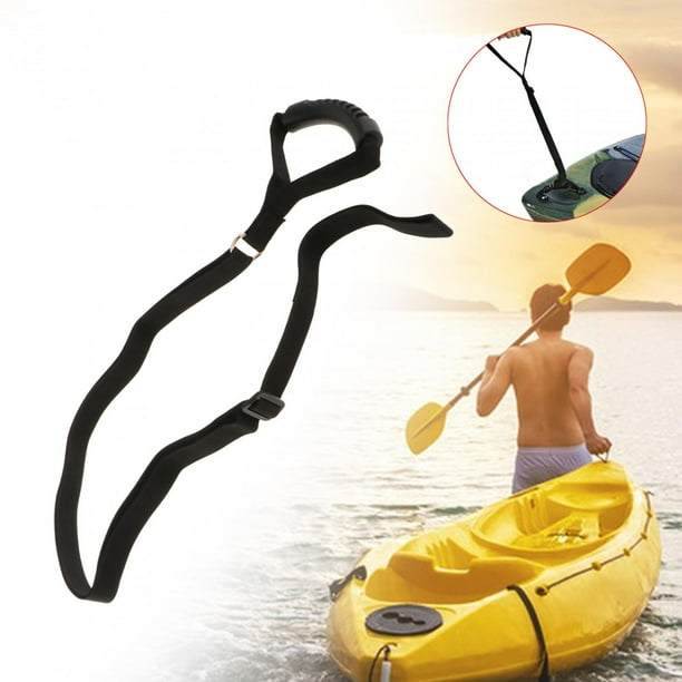 Aginkgo Cuerda De Remolque Para Kayak, Correa De Asistencia De Pie, Asas De Arrastre De Canoa, Cuerda De Tracción SUP, Accesorios De Kayak, Mango De Remolque, Correa De Remolque Multiusos Para