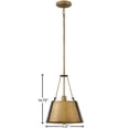 thumbnail image 6 of 3397RS Hinkley Lighting Cartwright - 1 Light Small Pendant in Traditional-Rustic-Industrial Style - 11.5 Inches Wide by 14.75 Inches High-Rustic Brass, 6 of 11
