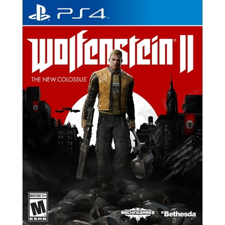 Wolfenstein II: The New Colossus, Bethesda, PlayStation 4, (Best Price Wolfenstein 2)