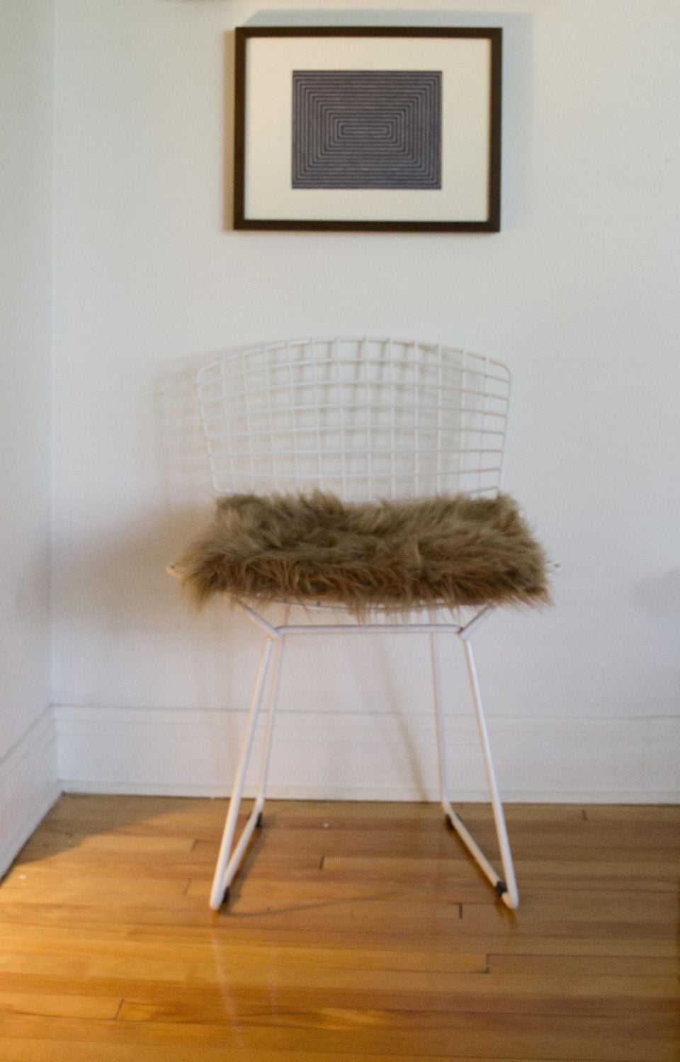 LAREDO FAUX FUR SEAT CUSHIONS 16" X 16" 2-PACK