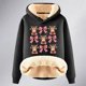 thumbnail image 4 of WILLBEST Sudadera de Mujer con Estampado Navideño de Vaca, Estilo Vaquero, Estilo Femenino y Grueso XX-Grande, 4 of 4