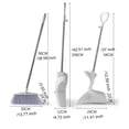 thumbnail image 4 of Moyic Productos de limpieza duraderos para el hogar: juego de barrido de pie plegable resistente a la presión grueso Suministros de limpieza para el hogar conjunto gris y blanco, 4 of 6