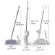 thumbnail image 3 of Billuyoard Herramientas de limpieza para el hogar: resistente al viento, fácil de limpiar, juego de barrido de pie plegable Suministros de limpieza para el hogar conjunto gris y blanco, 3 of 6