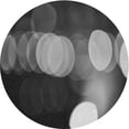 thumbnail image 1 of Ahgly Company Tapis Rond Lavable en Machine Intérieur Transitionnel Noir Charbon, 6 Pieds Rond, 1 of 7