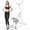 Ancient White, variant on CZBZ Vertical Climber Exercise Machine, Foldable Stair Stepper with LCD Monitor, Full Body Cardio Climbing Machine, Compact Home Gym Step Trainer for Weight Loss, Strength Training & Endurance
