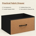 thumbnail image 4 of Yaheetech Lift Top Coffee Table with Hidden Compartment & Fabric Drawer for Living Room, Black, 4 of 7