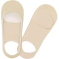 thumbnail image 5 of 1 Pair Sock-Style Metatarsal Pads Ball of Foot Cushions with Gel Pads - Ball of Foot Pain Relief Cushions for Sesamoiditis, Metatarsalgia, Morton's Neuroma, Beige, 5 of 8
