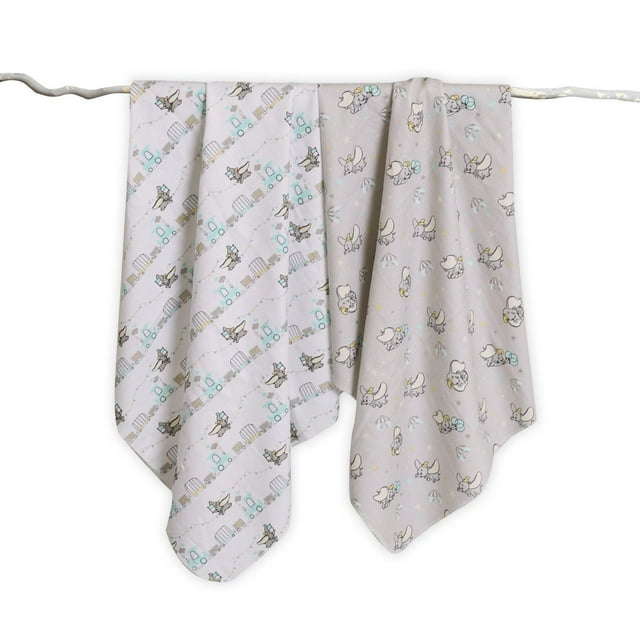 Disney 2-Pack Flannel Receiving Blankets