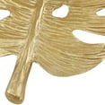 thumbnail image 2 of Benzara BM205299 Polyresin Wall Decor with Palm Leaf Design, Gold, 2 of 5