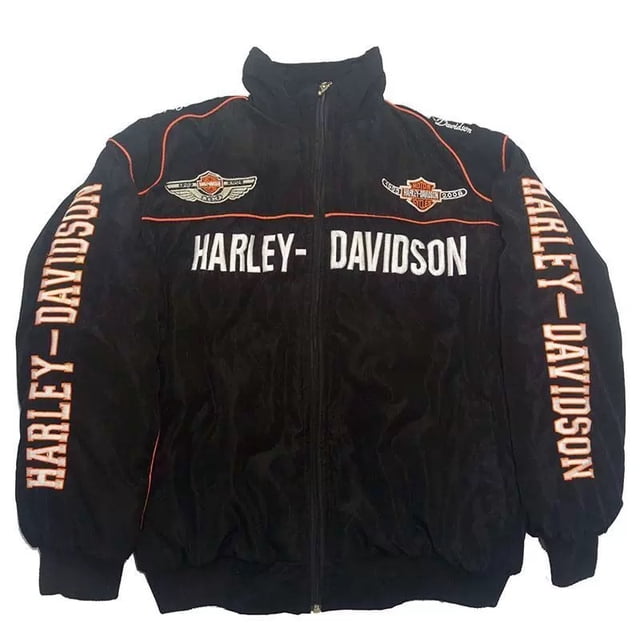 F1 Racing Suit Personality Style Ins Cool Style Full Embroidery Casual Long-Sleeved Cotton Coat A289