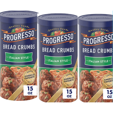 Progresso, Italian Style Bread Crumbs, 15 oz. pack of 3