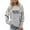 Grey, variant on Hockey Grandma Sweatshirt for Women Casual Letter Printed Crewneck Pullover Tops Sweater Long Sleeve Game Day Workout Shirts Gift for Grandma 2025 White XL
