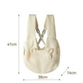 thumbnail image 2 of ​Bear-Shaped Pet Travel Backpack – Breathable Carrier for Small Dogs & Cats with Safety Straps & Observation Window (Multiple Colors)​​, 2 of 7