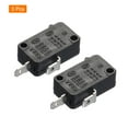 thumbnail image 3 of Uxcell Microwave Oven Switch Oven Micro Door Switch 16A Normally Open Black 3Pcs, 3 of 4