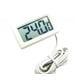 thumbnail image 1 of Termómetro digital LCD Monitor de temperatura con sonda exterior impermeable para refrigerador/congelador - Acuario, temperatura del agua Pecera 1 metro Blanco, 1 of 3
