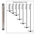 thumbnail image 1 of Kichler 360003CMO Accessory 1 OD x 36 Ceiling Fan Down Rod, Coffee Mocha, 1 of 1