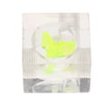 thumbnail image 1 of lionlar Indicateur de Débit Acrylique G1/4 Fileté pour Refroidissement par Eau 3 Voies 2 Vert, 1 of 6