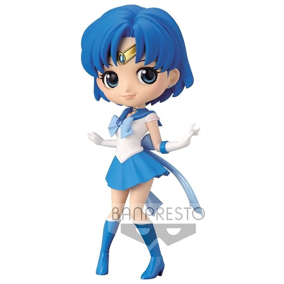 Sailor Moon Q Posket Super Sailor Mercury Collectible Figure (Version 1)