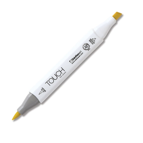 ShinHan Touch Twin Brush Marker - Canaria Yellow Y45