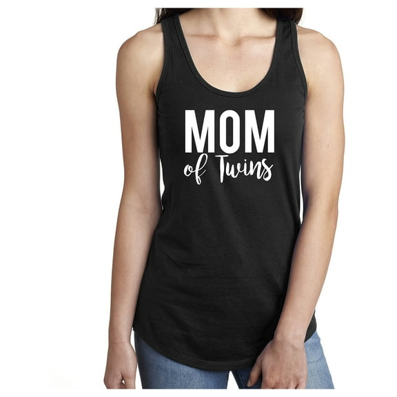 Mom of Twins Racerback Tank