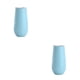 thumbnail image 3 of Bearachild Copas de cóctel Copa de doble capa Copa de champán Tostado GlassSipping Suministros para fiestas Vaso de vino Azul claro Azul claro arpox.180ml 2piezas, 3 of 6