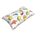 thumbnail image 3 of Vsdgher Orange Green Avocado Print Pillow Cases -Iconic Collection Pillowcases -Extra Soft, Not easy to deform,not pilling Export quality, 3 of 8