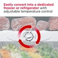 thumbnail image 5 of Frigidaire 7 cu. ft. Convertible Upright Fridge Freezer, Garage-Ready Compact Fridge/Freezer, 5 of 11