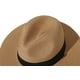 thumbnail image 4 of Lanzom Sombrero enrollable Panamá de paja de ala ancha para mujer Fedora Beach Sun Hat UPF50+, 4 of 4
