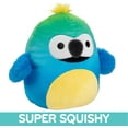 thumbnail image 3 of (2 pack) Squishmallows 10-Inch Baptise The Macaw - Official Jazwares Plush - Collectible Soft & Squishy Bird Stuffed Animal Toy - Gift for Kids, Girls & Boys, 3 of 6