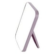 thumbnail image 2 of Makeup Mirror under $5! kkbbma Desktop Foldable Makeup Mirror Simple Portable Princess Mirror Square Makeup Mirror Small Mirror with Stand for Women, 2 of 6