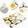 thumbnail image 4 of Dish Drying Mat for Kitchen Counter, Fried Eggs Microfiber Kitchen Dish Mat Super Absorbent Dish Drainer Mat Heat-resistant Kitchen Counter Mat, 18x24 Inch, 4 of 7