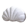 thumbnail image 1 of Cojín decorativo de concha de mar, cojín de peluche, lindo relleno de PP, cojín con forma para Blanco, 1 of 7