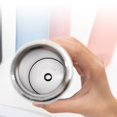 thumbnail image 5 of LEEYNEER Stainless Steel Travel Mug With Spill Proof Lid Vacuum Insulated Mug Coffee Cup Up Travel Coffee Tumbler For Hot And Cold Coffee And Tea 450ml Pink Clearance One-Button Pop-Up De, 5 of 5