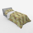 thumbnail image 3 of Ambesonne Tropical Bedding Set 4 Pcs, Curving Exotic Tropical, Queen, Multicolor, 3 of 3