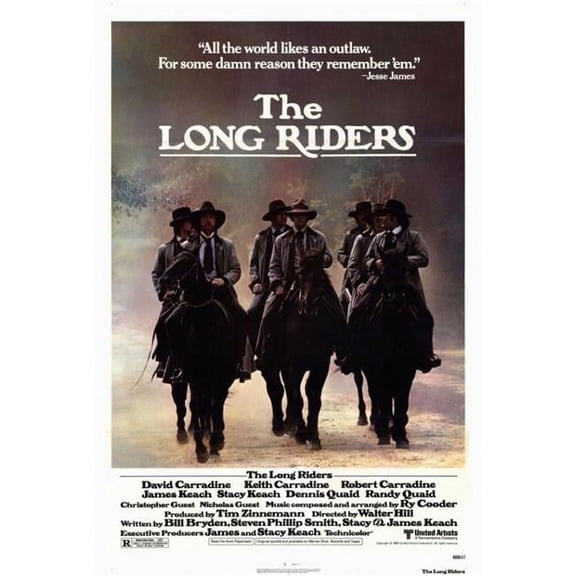 The Long Riders Movie Poster Print (27 x 40)