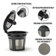 thumbnail image 3 of Mistaha Capsules de Café Tasse Rechargeable Filtres à Café Réutilisables Capsules Dosettes Conception Intégrée Maille en Acier Inoxydable, 3 of 8