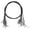 Black, variant on Heavy Duty 19.6 inches / 50 cm Fishing Line Leaders High Carbon Steel Wire Leaders with Swivels and Snaps Corrosion Resistant Saltwater Freshwater Rigs Pack of 10 Red