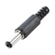 thumbnail image 4 of 40 piezas negro 2,5 mm x 5,5 mm CC adaptador de enchufe macho, 4 of 5