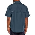 thumbnail image 2 of Eddie Bauer Men's Short Sleeve Woven Classic Fit Tech Shirt (Majolica Blue, XL), 2 of 4