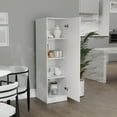 thumbnail image 6 of Kappesberg Stanford 1-Door Pantry Storage Cabinet – White, 6 of 8