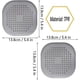 thumbnail image 2 of Pcs Silicone Drain Protector, Kitchen Sink Strainer with Suction Cup, Bathtub Drain Cover Filter, Kitchen And Bathroom Sink Strainer., 2 of 4