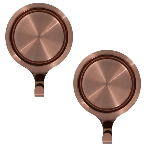 Haute Decor Attract® Pinch-Free Magnetic Wreath Hanger Hook - Brushed Copper - 2 Pack