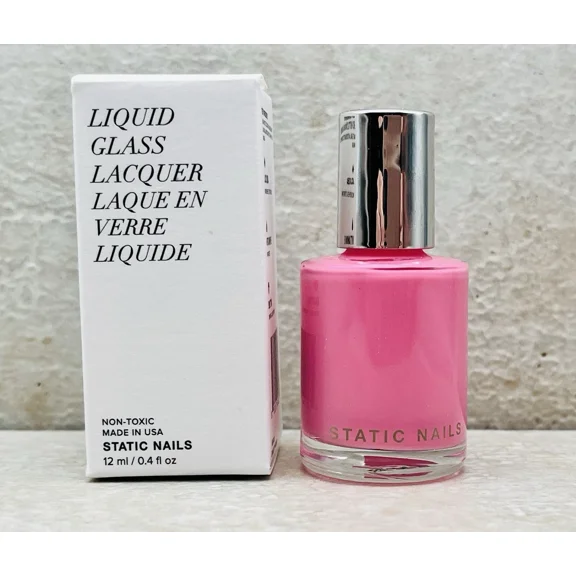 Static Nails "Beverly Hills" Liquid Glass Lacquer - .4 fl oz - New in Box